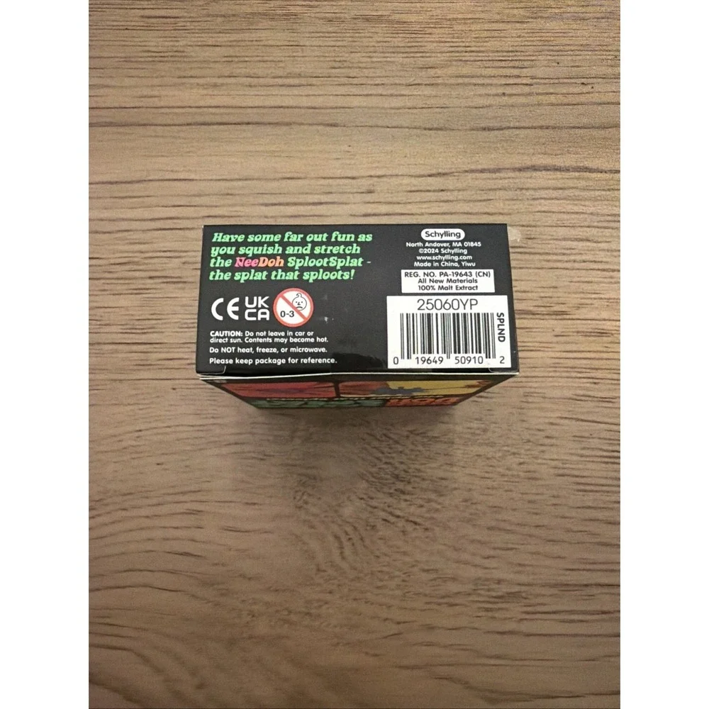 Pink NeeDoh SPLOOT SPLAT, Nee Doh Splatter Fidget, Nee-doh SplootSplat Squishy - Picture 4 of 4